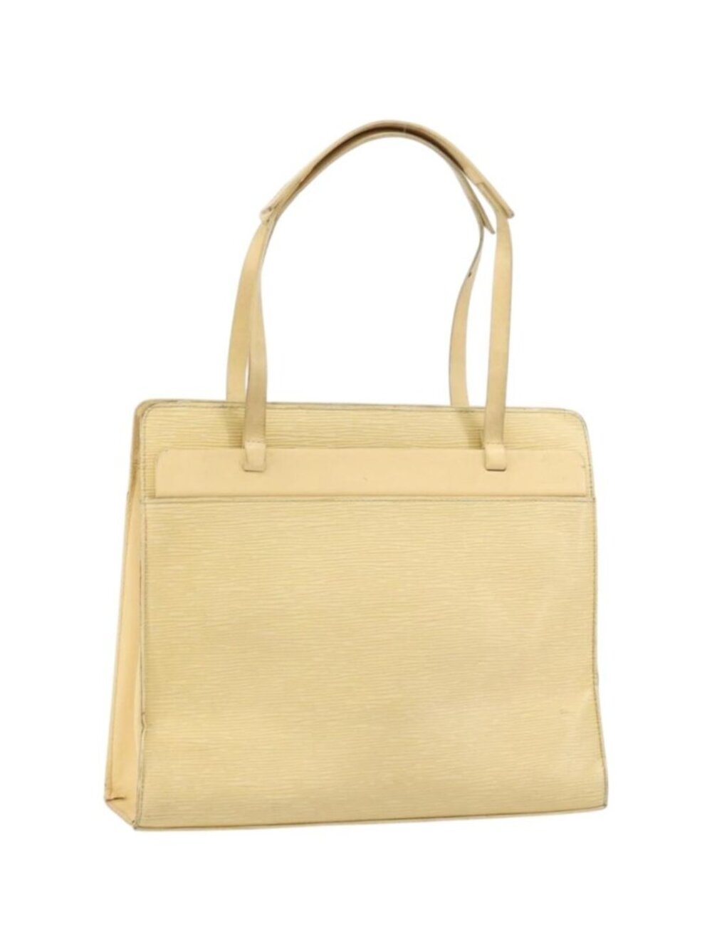 LOUIS VUITTON Epi Croisette PM Tote Bag Vanilla M5249A